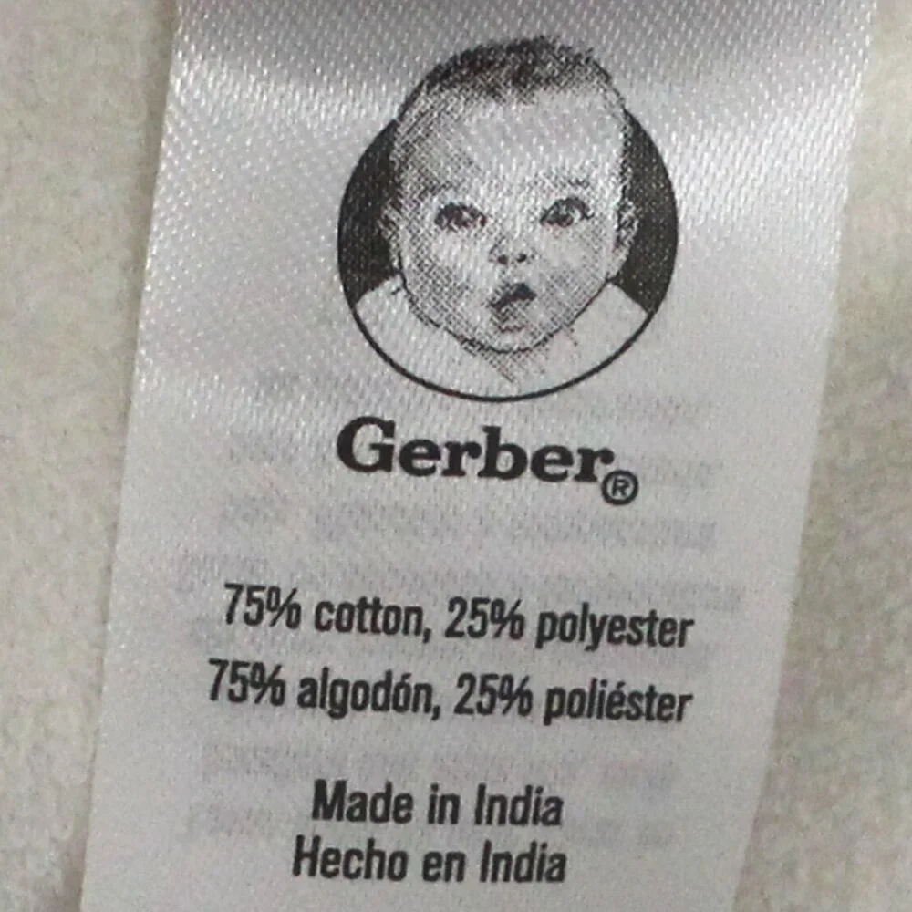 3 Gerber Bibs - Time For Treats - 2 Graphic Multi Color & 1 Solid